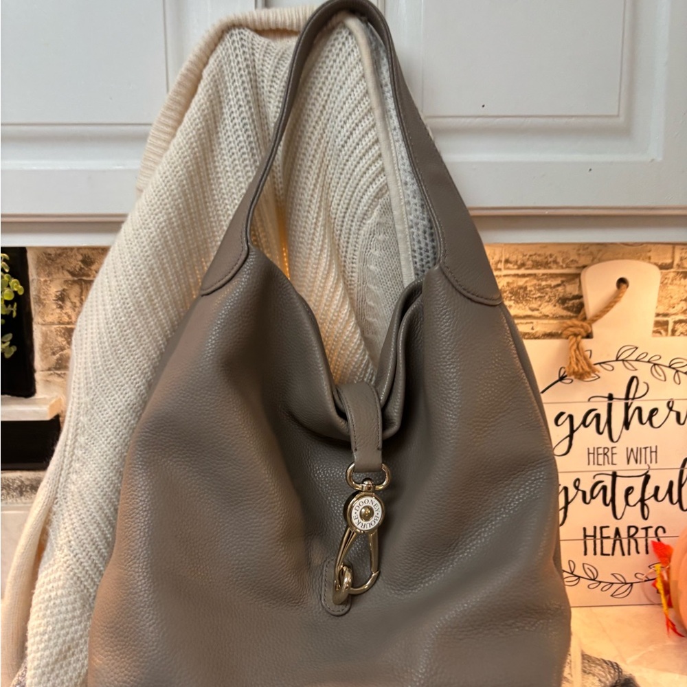 Dooney and Bourke Florentine Logo Lock Shoulder Bag